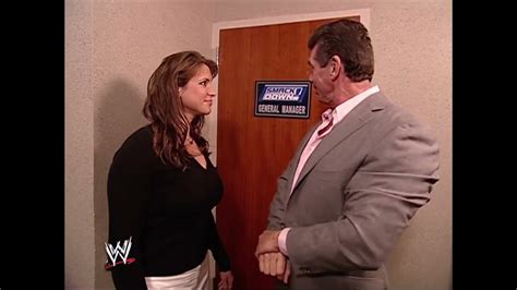 Stephanie McMahon and Sable backstage fight 20 years ago on。